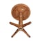 International Concepts Round 30 in Round Top Pedestal Table, 41.9 in Height, Distressed Oak, 30 in W, 30 in L, 41.9 in H K42-30RT-27B-6B-2 - alternate 3